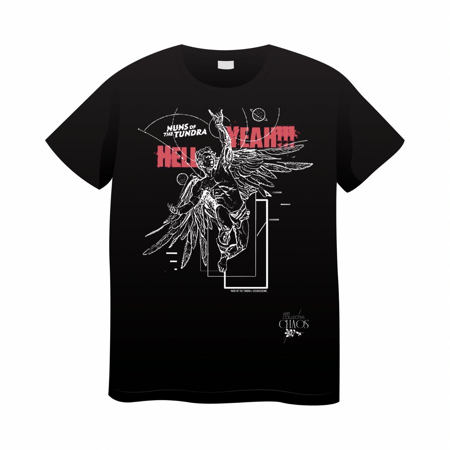 Pre-Order: HELL YEAH Tee - Nuns of the Tundra x @CHARLEEINK_
