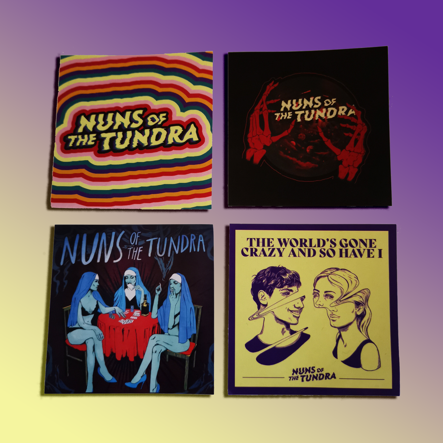 Nuns of the Tundra Sticker Pack